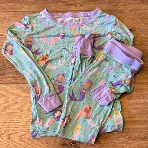 Little Sleepies Mermaid Print Pajama Set